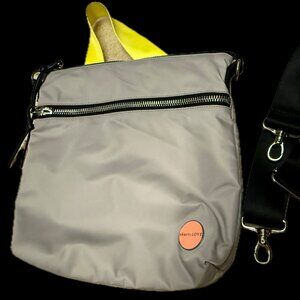 LARGE NYLON CROSSBODY BAG